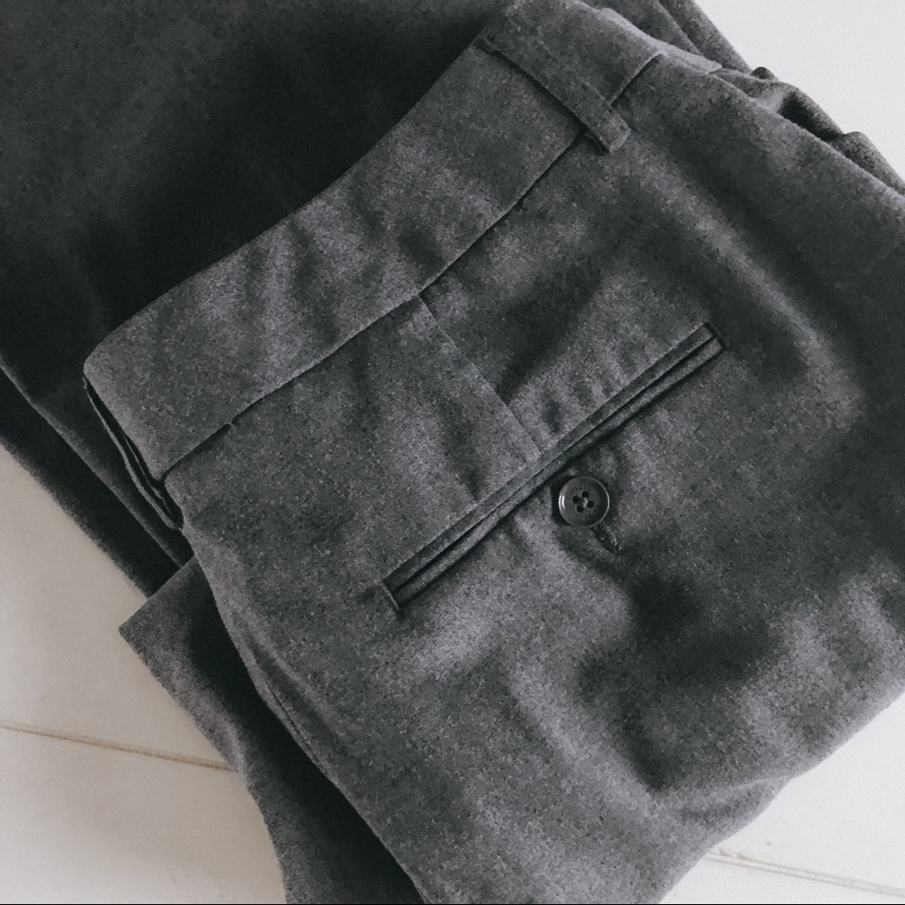 Express Dark Gray Editor Pants - image 5